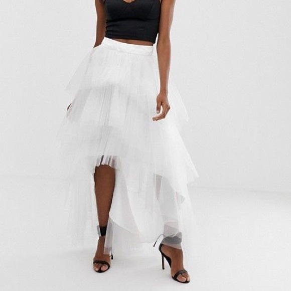 Dresses & Skirts - Asos Chi Chi London tiered tulle skirt